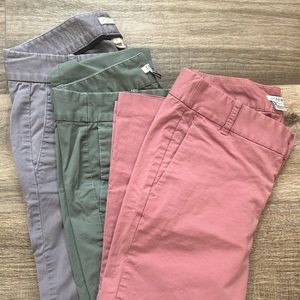 JCrew work pants bundle